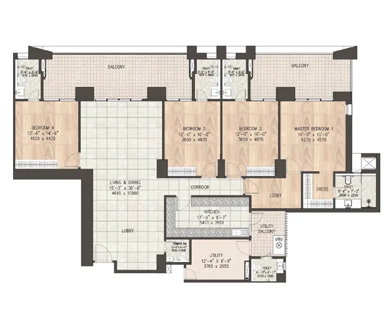 DLF Privana West gallery