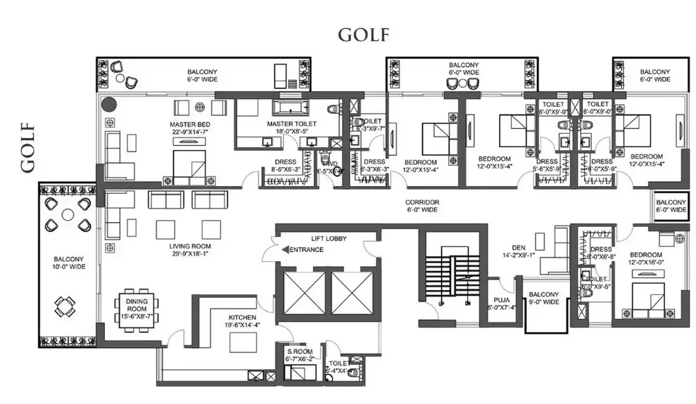 M3M Golf Estate gallery