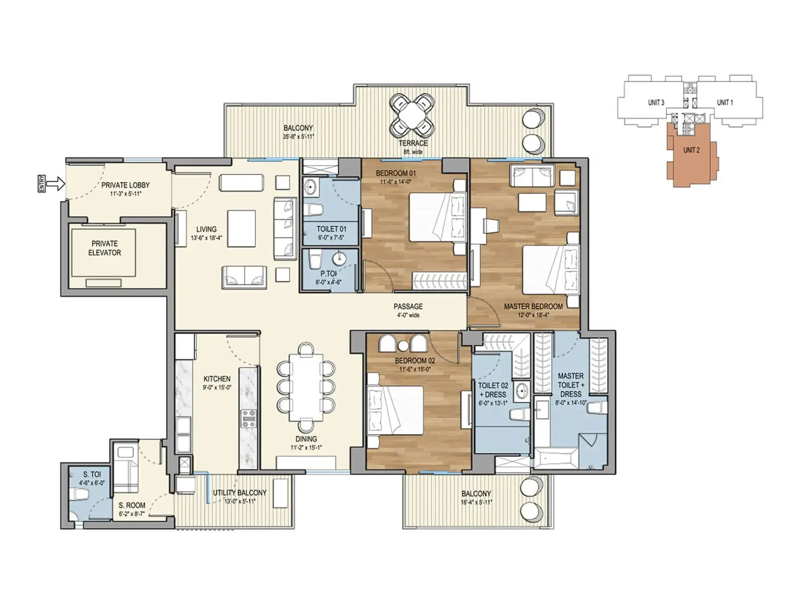 Tulip Monsella Sector 53 Golf Course Road Gurgaon gallery